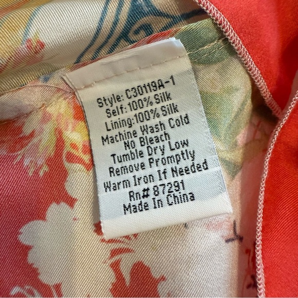 JOHNNY WAS Kara silk dress  XXL - Picture 11 of 16